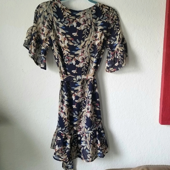 Indikah by Angel biba Floral Dress NWT - Picture 3 of 16